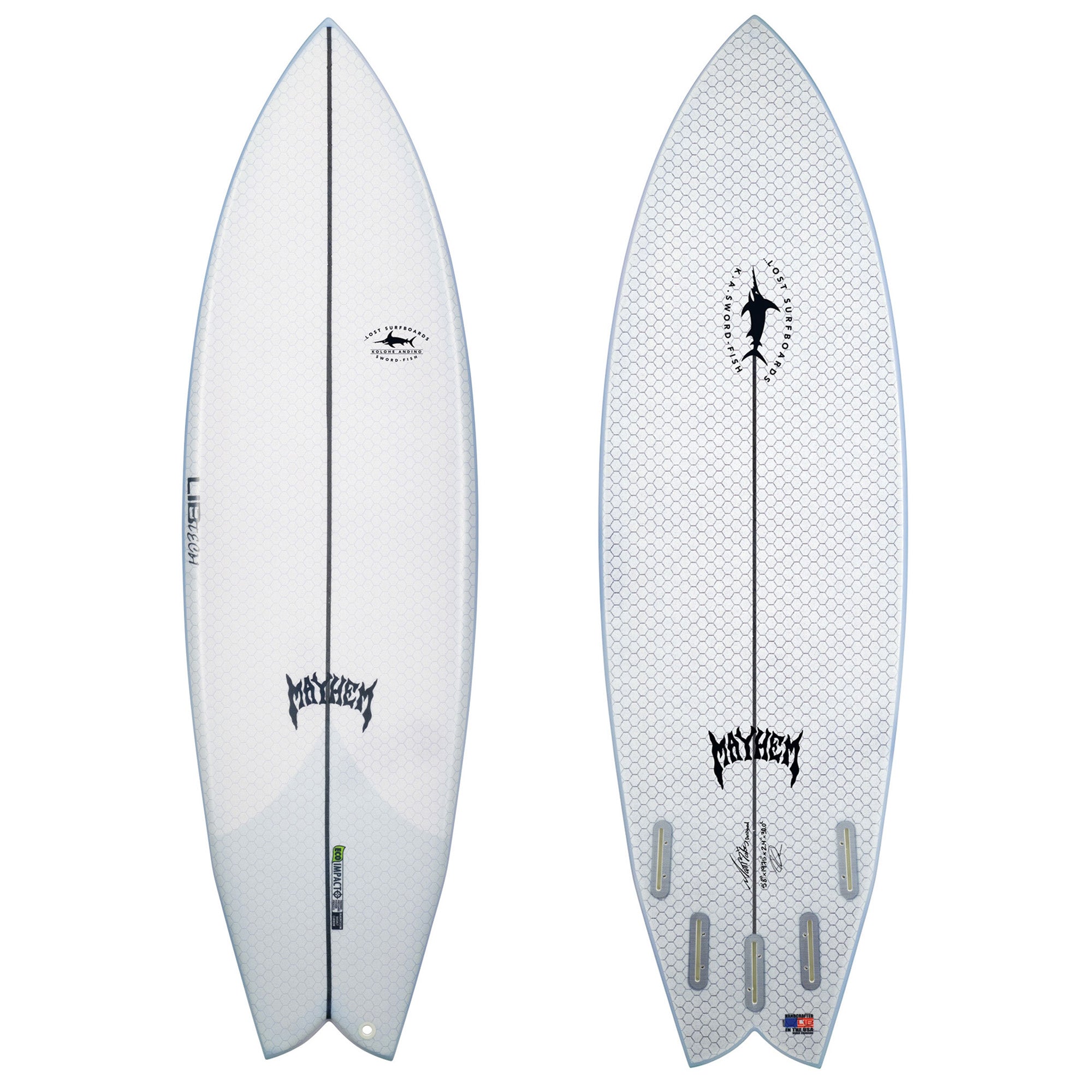 Lost Sword-Fish Surfboard - Lib Tech B-Grade - Surf Station Store