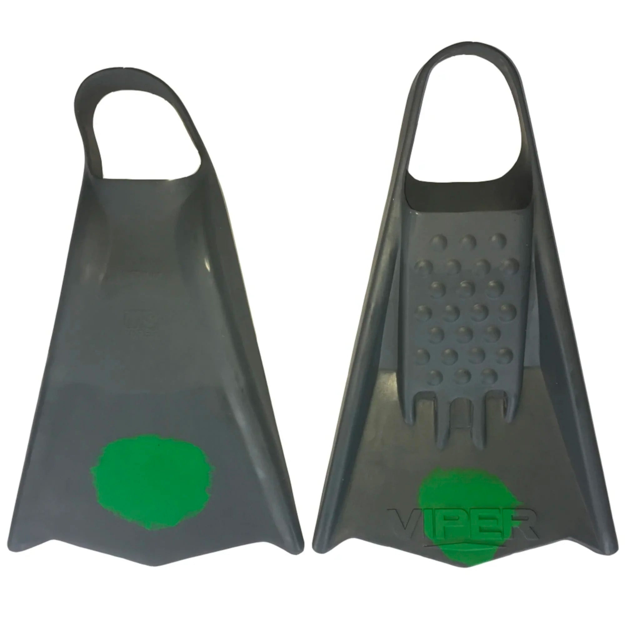 Mike Stewart Viper Swim Fins - Grey/Green