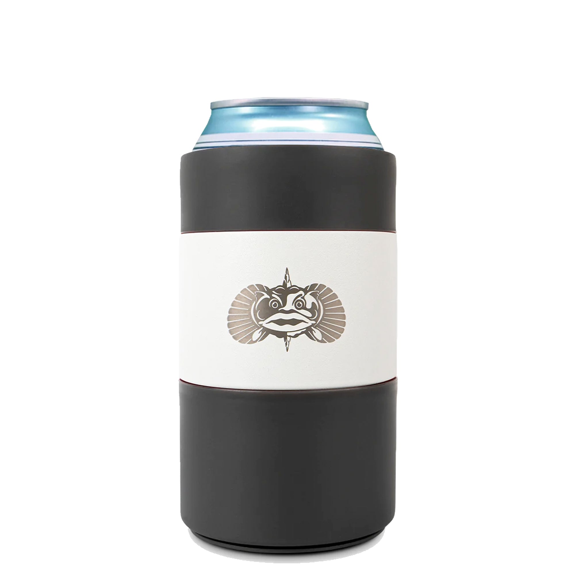 ToadFish Non-Tipping Can Cooler - White